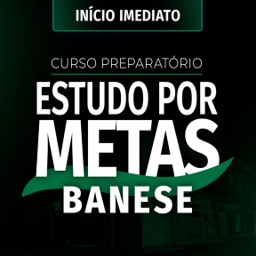 Logo Banco do Estado de Sergipe - Estudo por Metas Técnico Bancário