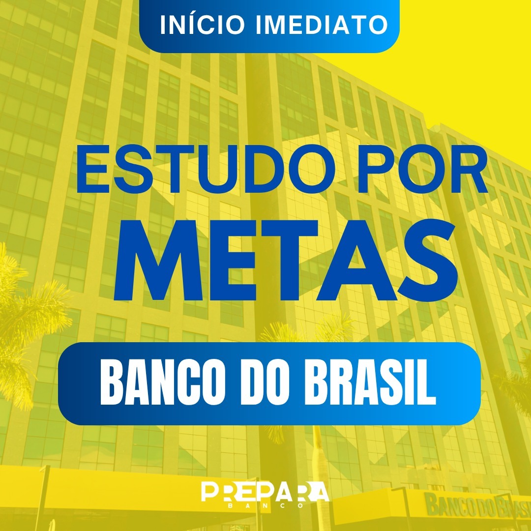 Banco do Brasil - Combo Estudo por Metas + RAQ e RAS