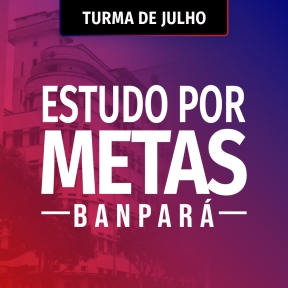 Logo BANPARÁ - Estudo por Metas - Turma de Julho