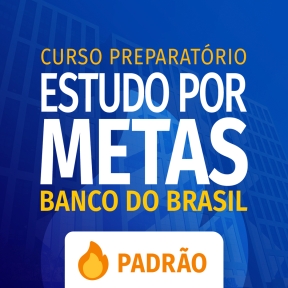 Logo Banco do Brasil - Estudo por Metas - Padrão